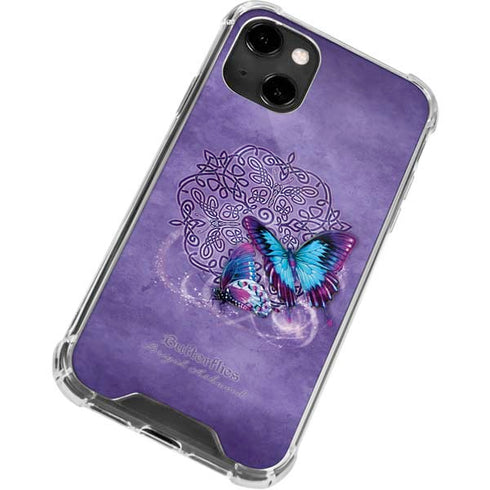 Brigid Ashwood Butterfly Celtic Knot iPhone 14 Clear Case