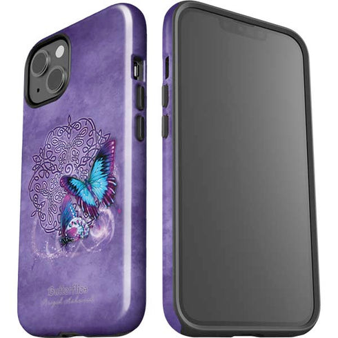 Brigid Ashwood Butterfly Celtic Knot iPhone 14 Plus Impact Case