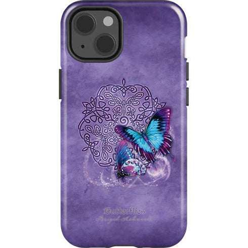 Brigid Ashwood Butterfly Celtic Knot iPhone 14 Impact Case