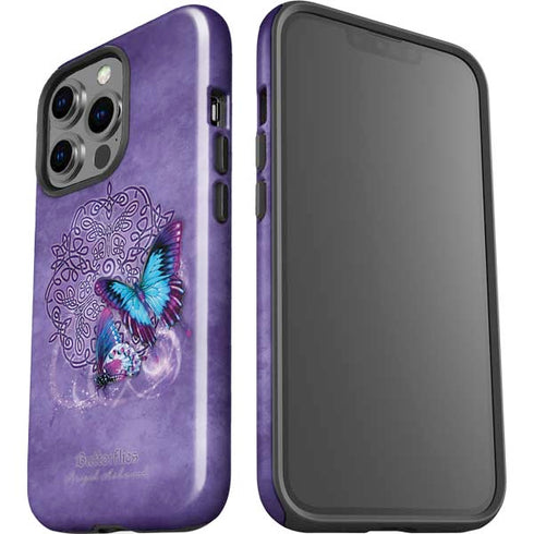 Butterfly Celtic Knot by Brigid Ashwood iPhone 15 Pro Impact Case