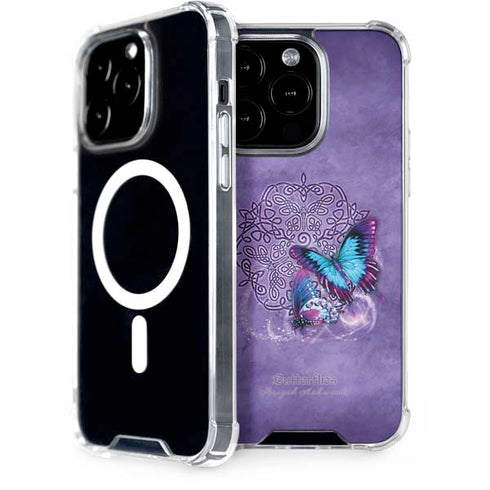 Brigid Ashwood Butterfly Celtic Knot iPhone 14 Pro MagSafe Case