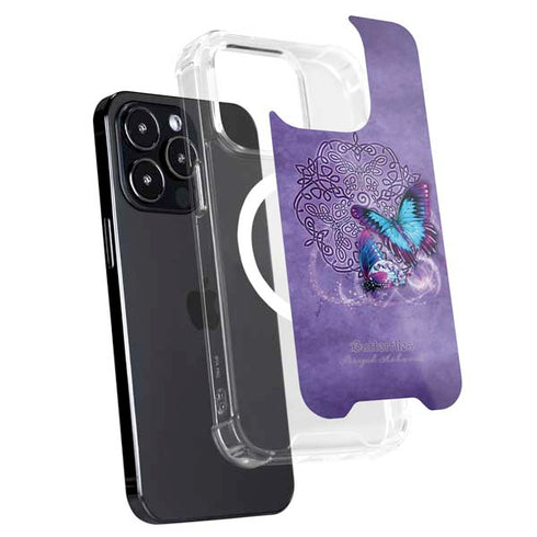 Butterfly Celtic Knot by Brigid Ashwood iPhone 15 Pro MagSafe Case