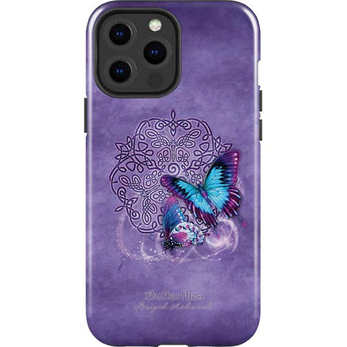Butterfly Celtic Knot by Brigid Ashwood iPhone 15 Pro Max Impact Case