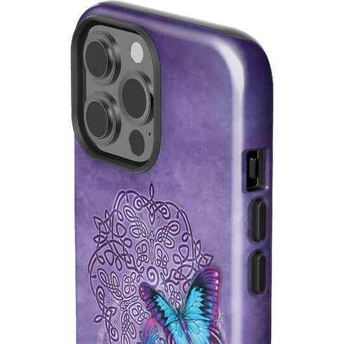 Butterfly Celtic Knot by Brigid Ashwood iPhone 15 Pro Max Impact Case