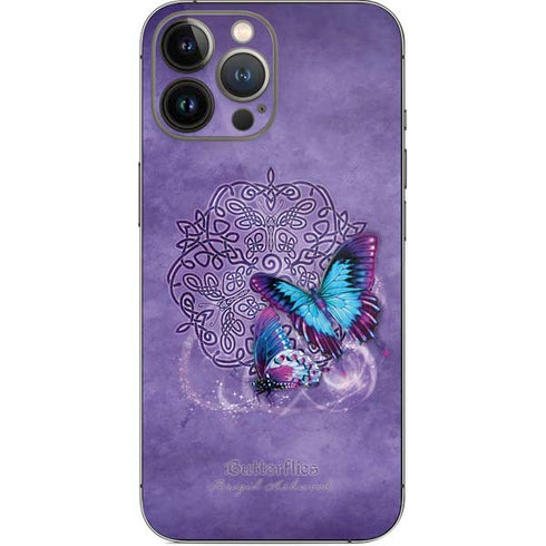 Brigid Ashwood Butterfly Celtic Knot iPhone 14 Pro Max Skin
