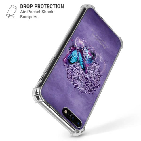 Butterfly Celtic Knot by Brigid Ashwood iPhone 7/8 Plus Clear Case