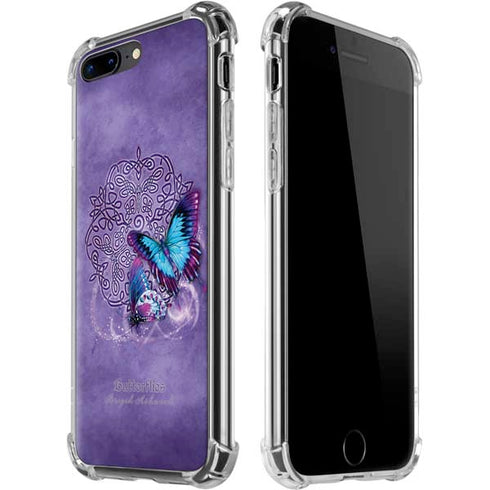 Butterfly Celtic Knot by Brigid Ashwood iPhone 7/8 Plus Clear Case