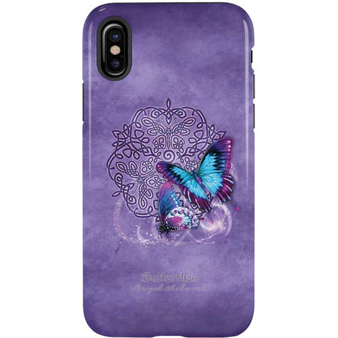 Brigid Ashwood Butterfly Celtic Knot iPhone X Pro Case