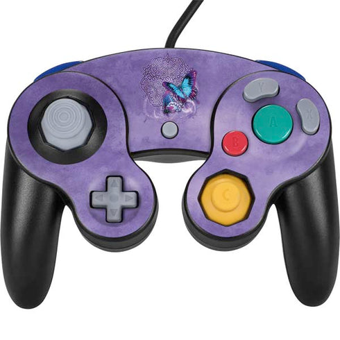 Brigid Ashwood Butterfly Celtic Knot Nintendo GameCube Controller Skin