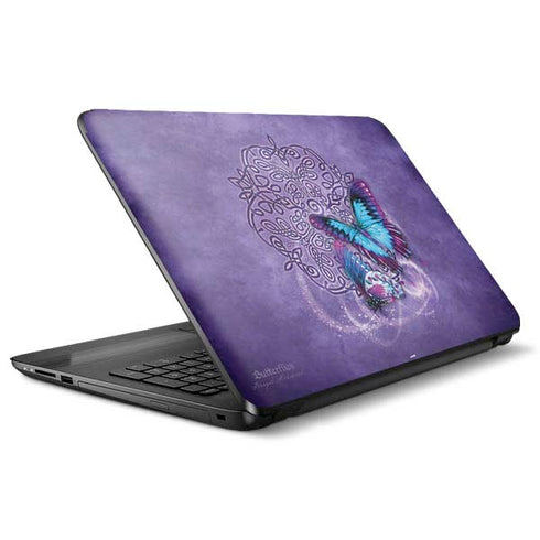 Brigid Ashwood Butterfly Celtic Knot HP Notebook Skin