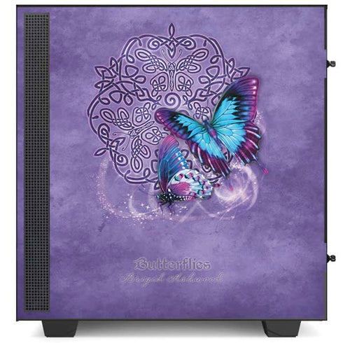 Brigid Ashwood Butterfly Celtic Knot NZXT H510 Compact ATX Mid-Tower Case Skin