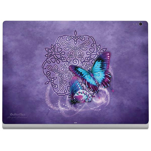 Brigid Ashwood Butterfly Celtic Knot Surface Book 2 13.5in Skin
