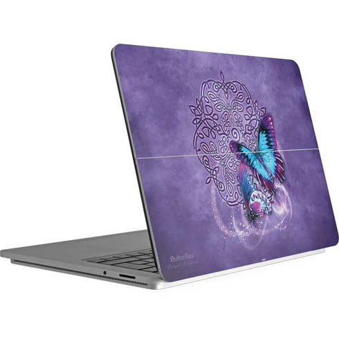 Brigid Ashwood Butterfly Celtic Knot Surface Laptop Studio Skin
