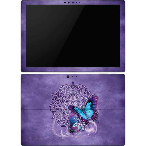 Brigid Ashwood Butterfly Celtic Knot Surface Pro 6 Skin