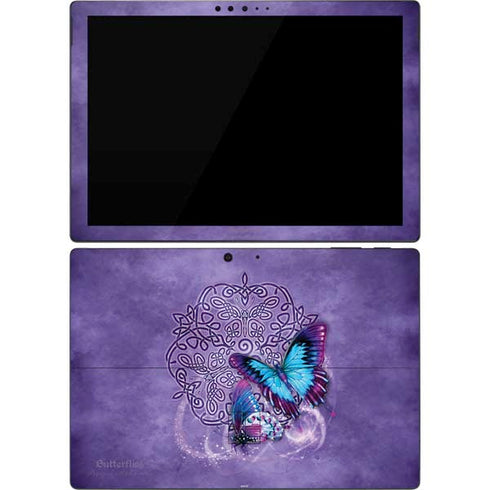 Brigid Ashwood Butterfly Celtic Knot Surface Pro 7 Skin