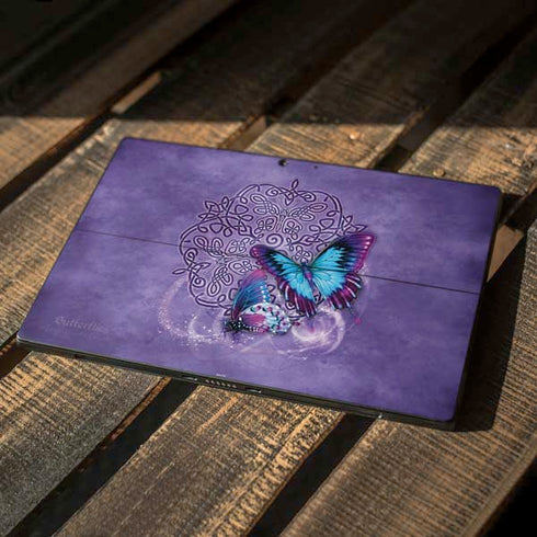 Brigid Ashwood Butterfly Celtic Knot Surface Pro 7 Skin