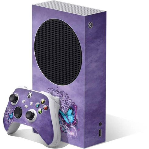 Butterfly Celtic Knot by Brigid Ashwood Xbox Series S Skins