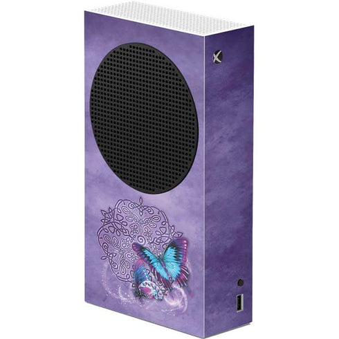 Brigid Ashwood Butterfly Celtic Knot Xbox Series S Console Skin