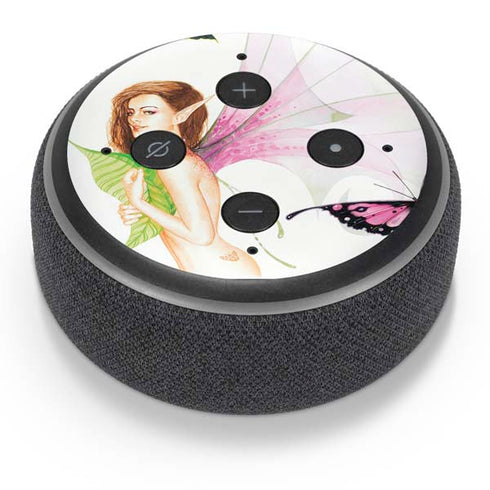 LA Williams Butterfly Fairy Amazon Echo Dot Skin