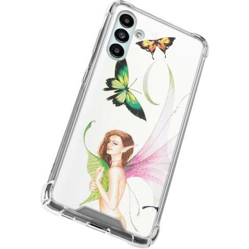 LA Williams Butterfly Fairy Galaxy A13 5G Clear Case