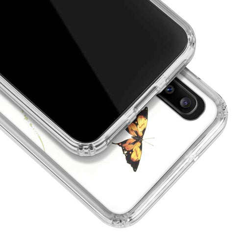 LA Williams Butterfly Fairy Galaxy A30 Clear Case