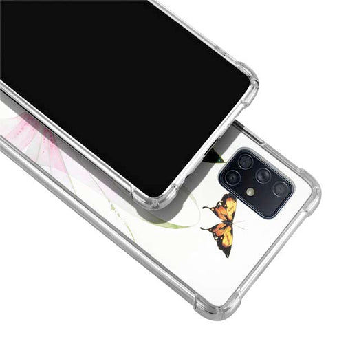 LA Williams Butterfly Fairy Galaxy A51 5G Clear Case