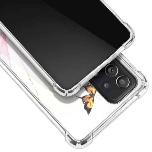LA Williams Butterfly Fairy Galaxy A52 5G Clear Case