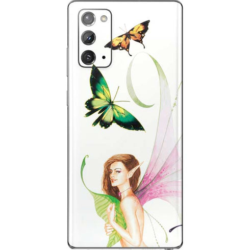 LA Williams Butterfly Fairy Galaxy Note20 5G Skin