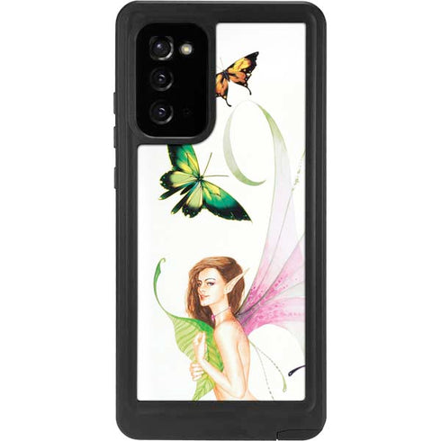 LA Williams Butterfly Fairy Galaxy Note20 5G Waterproof Case