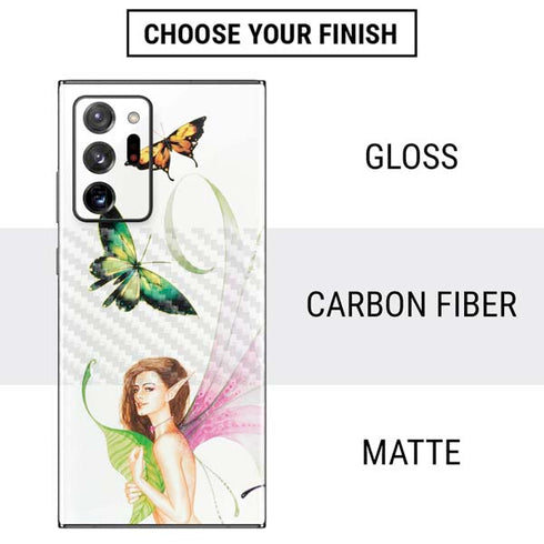 LA Williams Butterfly Fairy Galaxy Note20 Ultra 5G Skin