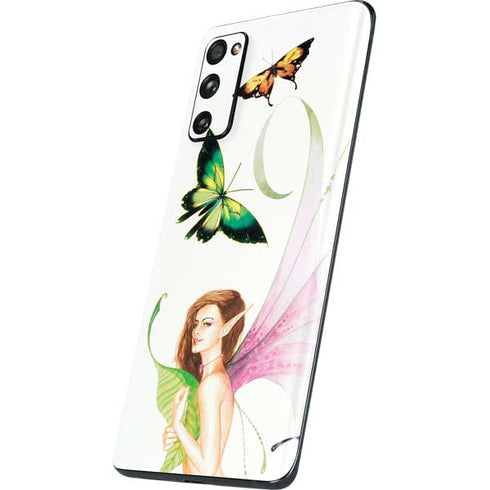 LA Williams Butterfly Fairy Galaxy S20 Fan Edition Skin