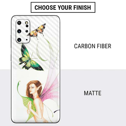 LA Williams Butterfly Fairy Galaxy S20 Plus Skin
