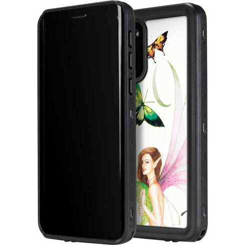 LA Williams Butterfly Fairy Galaxy S20 Plus Waterproof Case