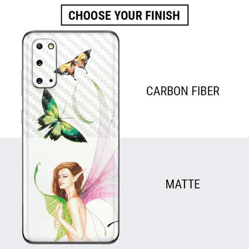 LA Williams Butterfly Fairy Galaxy S20 Skin