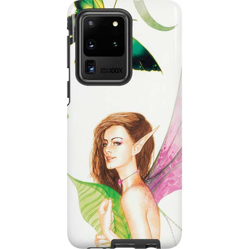 LA Williams Butterfly Fairy Galaxy S20 Ultra 5G Pro Case