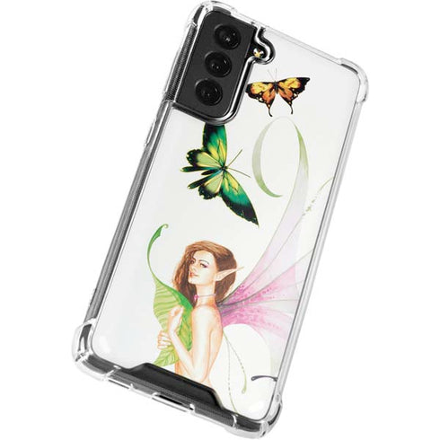LA Williams Butterfly Fairy Galaxy S22 Plus Clear Case