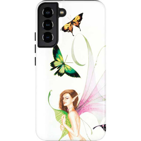 LA Williams Butterfly Fairy Galaxy S22 Plus Pro Case