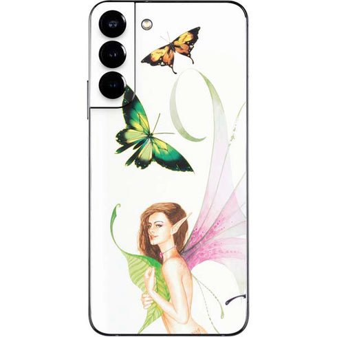 LA Williams Butterfly Fairy Galaxy S22 Plus Skin