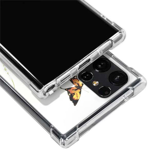LA Williams Butterfly Fairy Galaxy S22 Ultra Clear Case