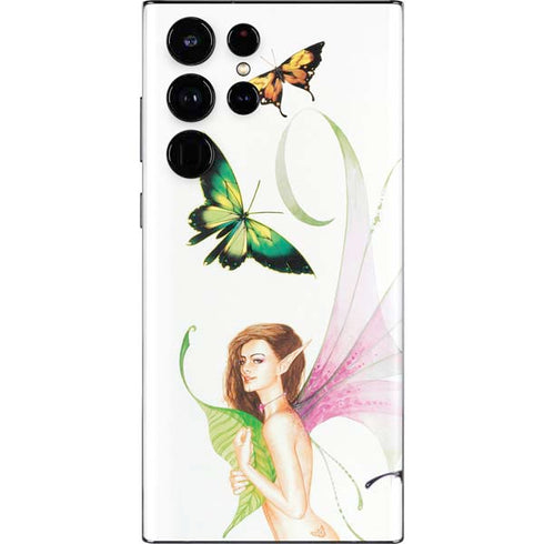 LA Williams Butterfly Fairy Galaxy S22 Ultra Skin