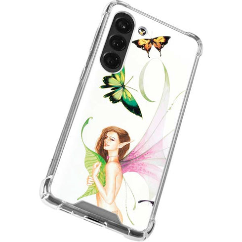LA Williams Butterfly Fairy Galaxy S23 Clear Case