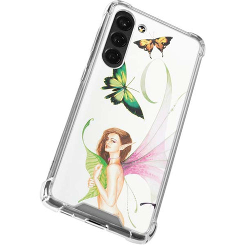 LA Williams Butterfly Fairy Galaxy S23 Plus Clear Case
