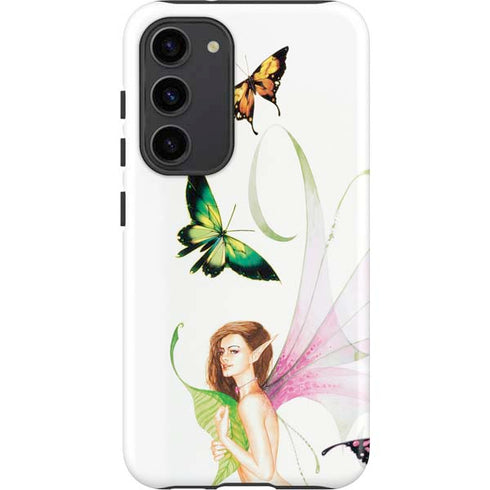 LA Williams Butterfly Fairy Galaxy S23 Plus Pro Case