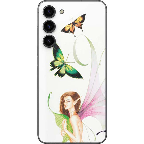 LA Williams Butterfly Fairy Galaxy S23 Plus Skin