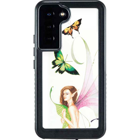 LA Williams Butterfly Fairy Galaxy S23 Plus Waterproof Case