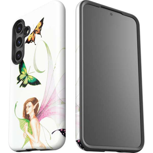 Butterfly Fairy by LA Williams Galaxy S24 Impact Case