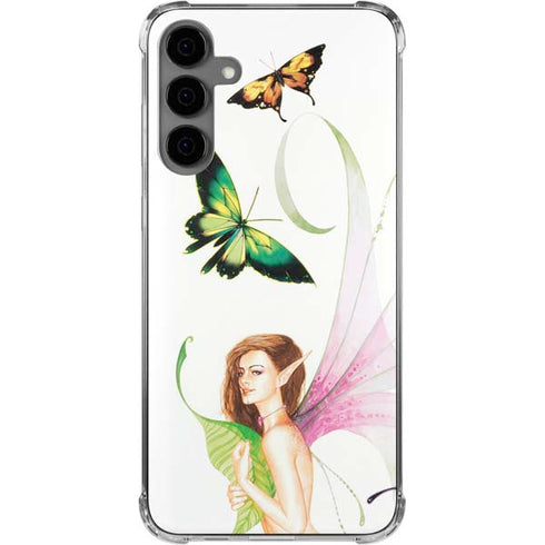 Butterfly Fairy by LA Williams Galaxy S24 Plus Clear Case