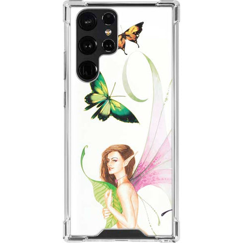Butterfly Fairy by LA Williams Galaxy S24 Ultra Clear Case
