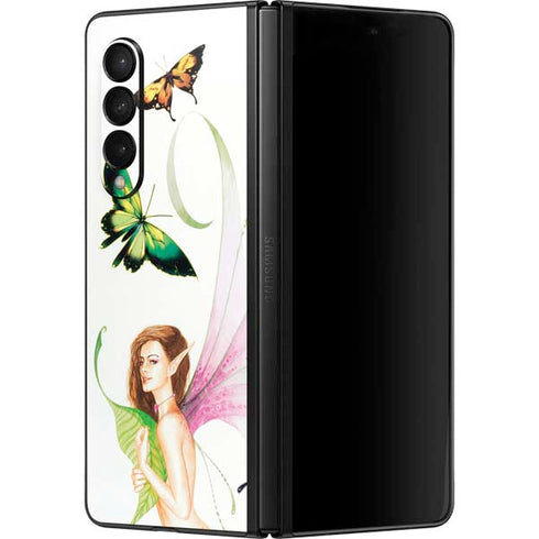 LA Williams Butterfly Fairy Galaxy Z Fold3 5G Skin