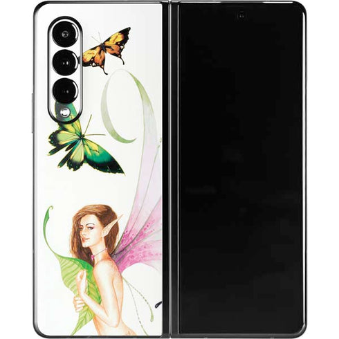 LA Williams Butterfly Fairy Galaxy Z Fold3 5G Skin